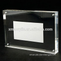 Four side bevel edged magnetic acrylic photo frame